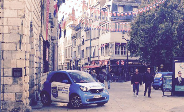 roadshow castorama affichage mobile street marketing Keemia Bordeaux Agence marketing local en region Aquitaine