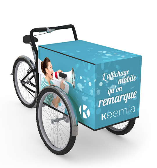 Triporteur - Keemia Bordeaux Agence marketing local en région Aquitaine