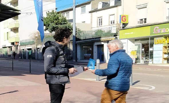 renault zoé street marketing keemia agence marketing locale en région aquitaine