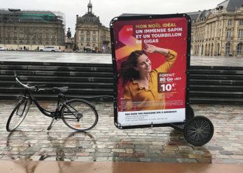 Bike'Com pour SFR avec Keemia Bordeaux agence locale de référence en région aquitaine