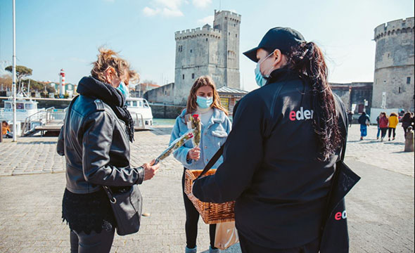 Street Marketing - Eden Auto avec Keemia Bordeaux agence locale de référence en région aquitaine