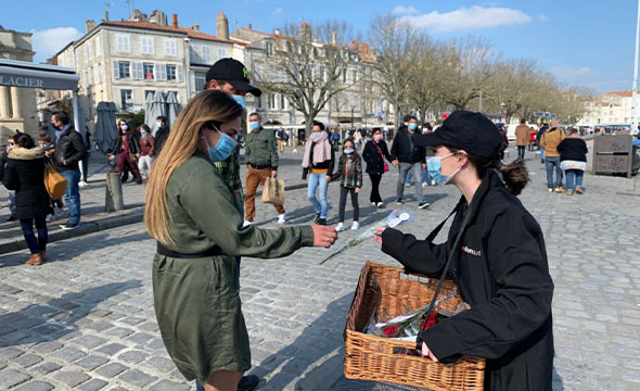 Street Marketing - Eden Auto avec Keemia Bordeaux agence locale de référence en région aquitaine