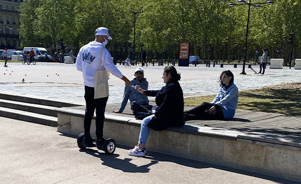 Street Marketing - Win Sport School - Keemia Bordeaux agence marketing de reference locale en region aquitaine