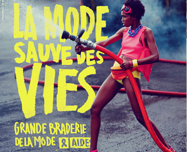 Braderie de la mode AIDES - Keemia Communication OOH - Agence conseil et opérationnelle, Hors média & Solutions OOH