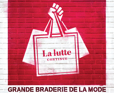 Braderie de la mode AIDES - Keemia Communication OOH - Agence conseil et opérationnelle, Hors média & Solutions OOH