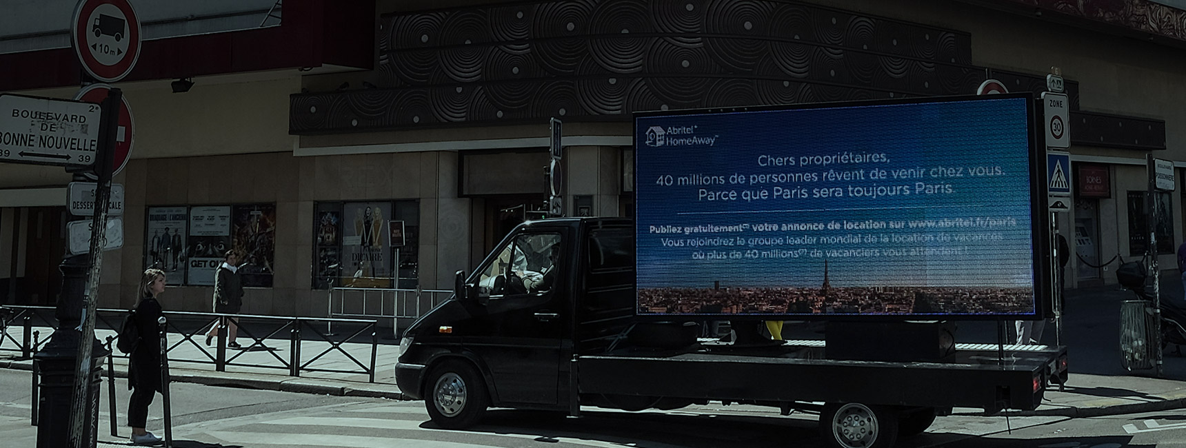 Affi'Led écran géant Affichage mobile - Keemia Communication OOH et hors-media