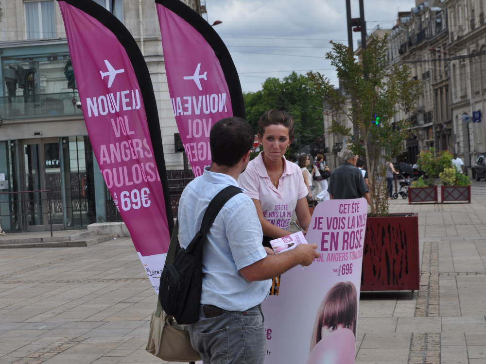 Toulouse-Angers en segway - Keemia Communication OOH - Agence conseil et opérationnelle, Hors média & Solutions OOH