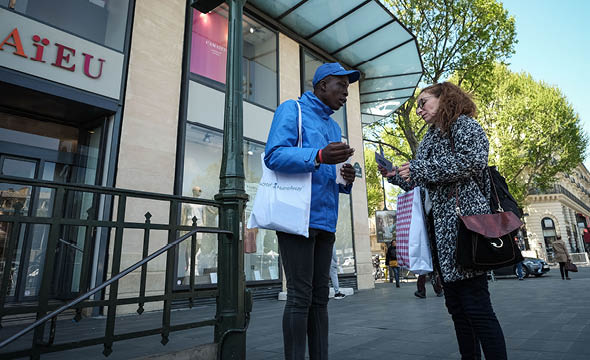 abriled street marketing affichage mobile agence keemia Paris