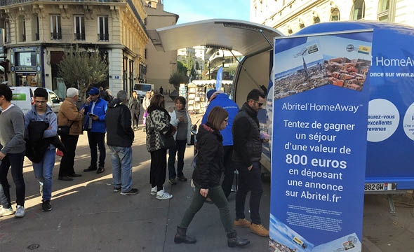 homeaway 2017 street marketing agence keemia