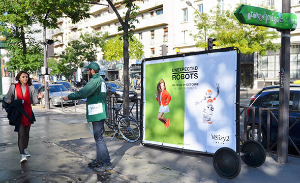 unexpected affichage mobile agence keemia paris