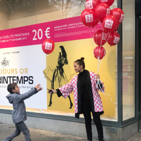 Uniqlo booste son nouveau magasin - Keemia Communication OOH - Agence conseil et opérationnelle, Hors média & Solutions OOH