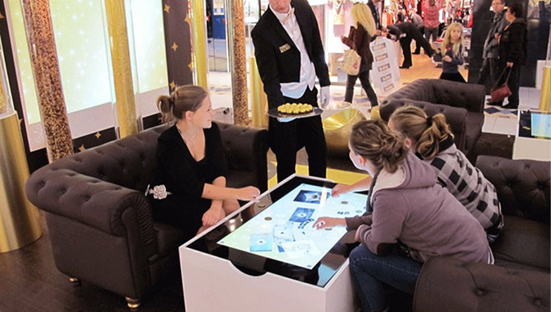 Ferrero table multitouch - Keemia Digital - Activation Digitale Factory