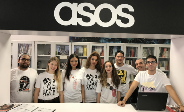 Totems digitaux pour Asos - Keemia Digital - Agence activation digitale factory