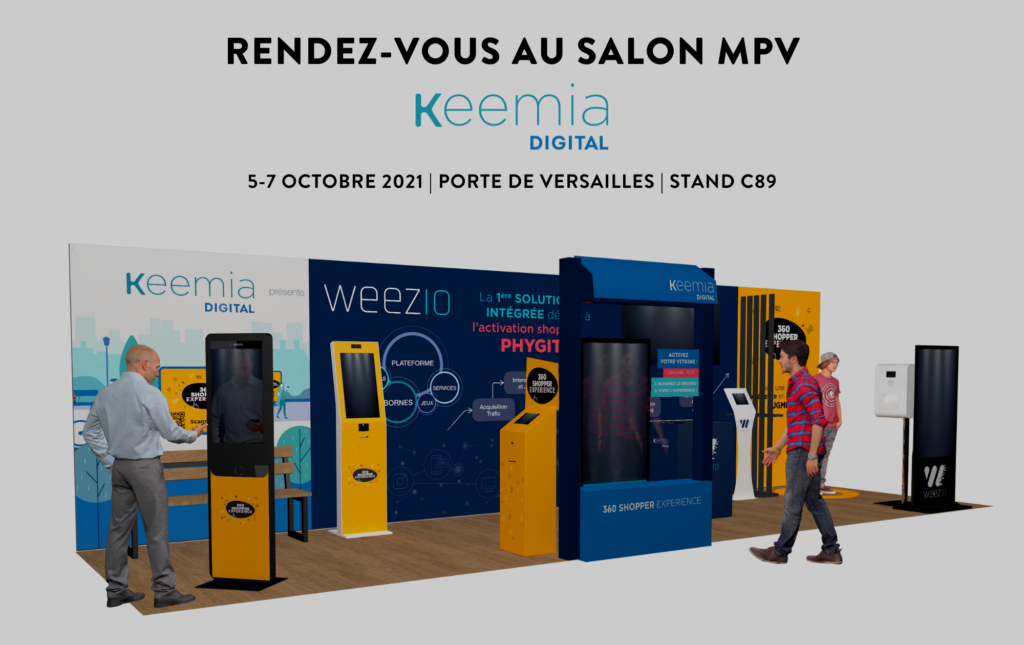 Salon Marketing Point de Vente - Keemia Digital - Agence d'activation digitale