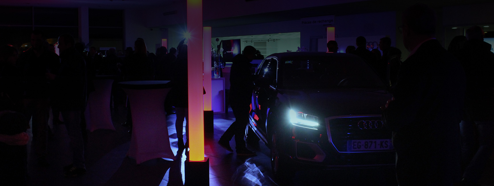 Lancement de produit Audi - Keemia Event et Expérience Agence événementielle et roadshow