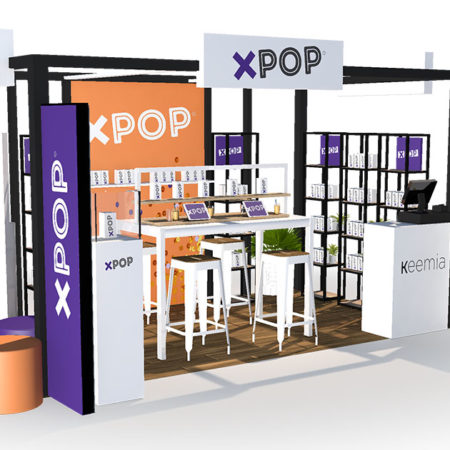 XPOP Pop up store - Keemia Event - Agence d'activation événementielle et expérience de marque