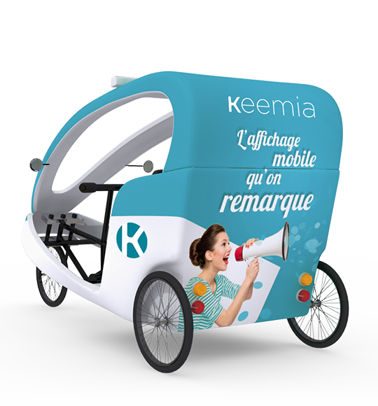 Gumba vélo taxi - Keemia Lille Agence marketing local en région Nord