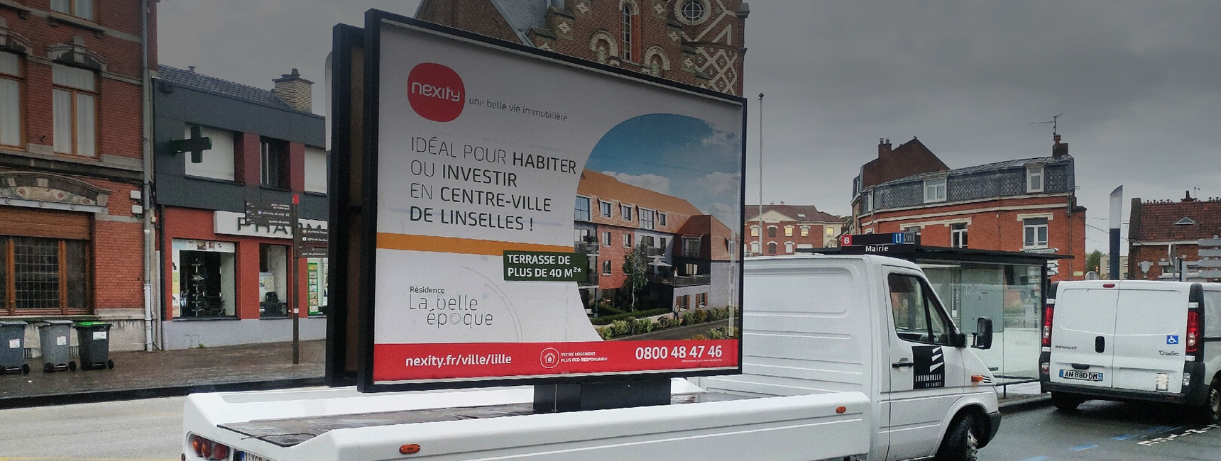affich'mobile pour Nexity - Keemia Lille agence de marketing locale en région haut de france