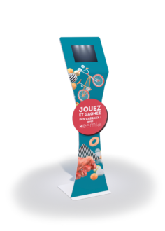 Borne interactive padee 10 - Keemia Lille - Agence de Marketing Locale en région Hauts de France