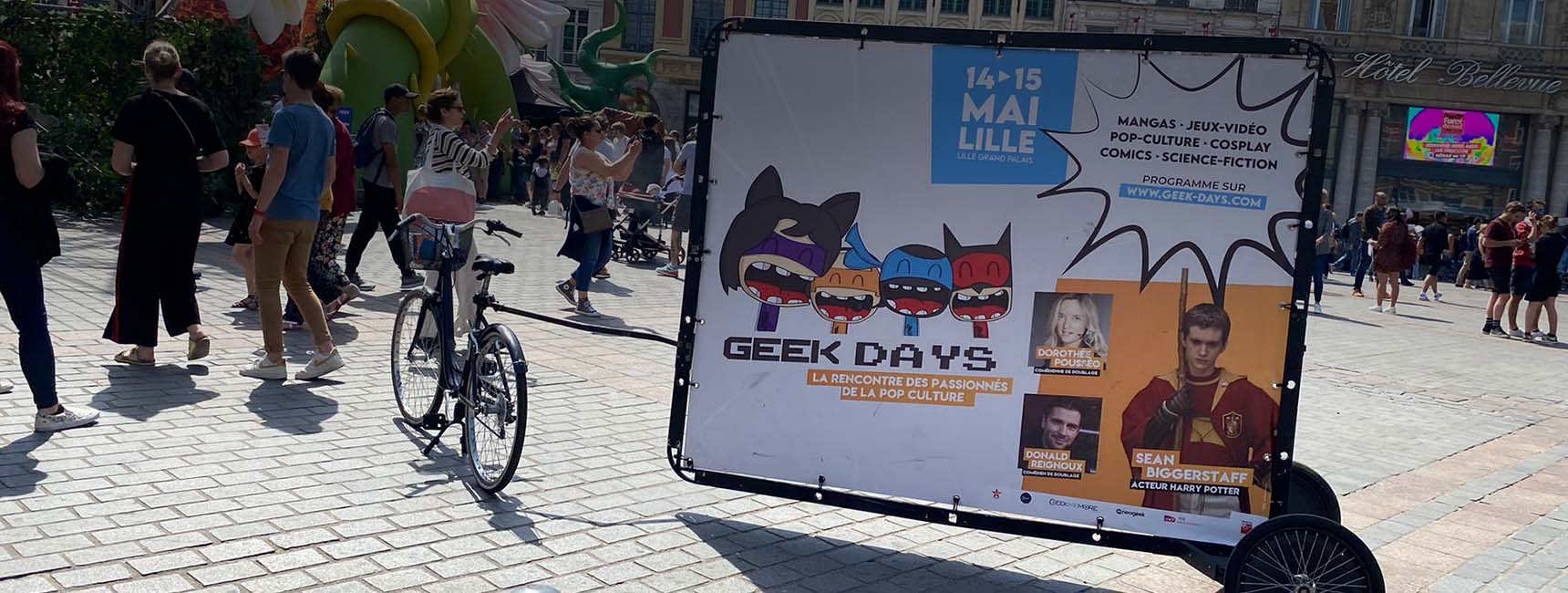 Salon Geek Days GL Events - Keemia Lille agence de marketing locale région haut de France
