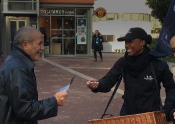 Eurydice street marketing Keemia Lyon Agence marketing local en région Rhônes Alpes