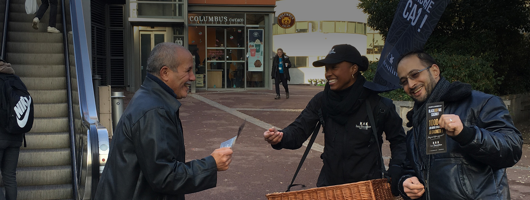 Eurydice street marketing Keemia Lyon Agence marketing local en région Rhônes Alpes