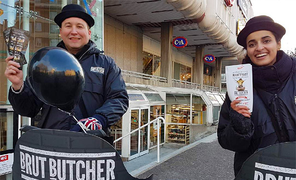 Butcher Affichage mobile Keemia Lyon Agence marketing local en région Rhônes Alpes