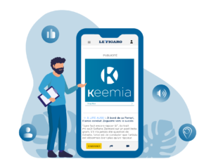 Display mobile - Keemia Lyon agence de marketing locale en région Rhône Alpes