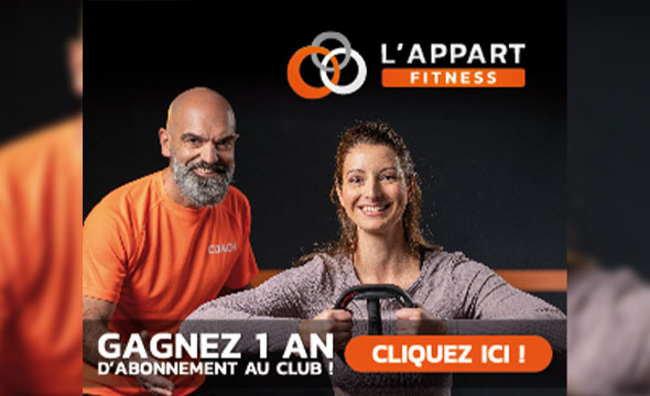 Dispositif off line et online pour L'appart Fitness - Keemia Lyon agence marketing local en région Rhône Alpes