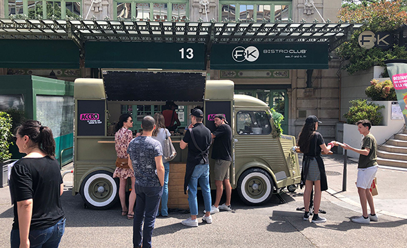 operation culinaire avec un Food Truck - Keemia Lyon agence marketing local en région Rhône Alpes