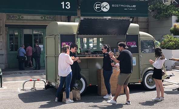 operation culinaire avec un Food Truck - Keemia Lyon agence marketing local en région Rhône Alpes