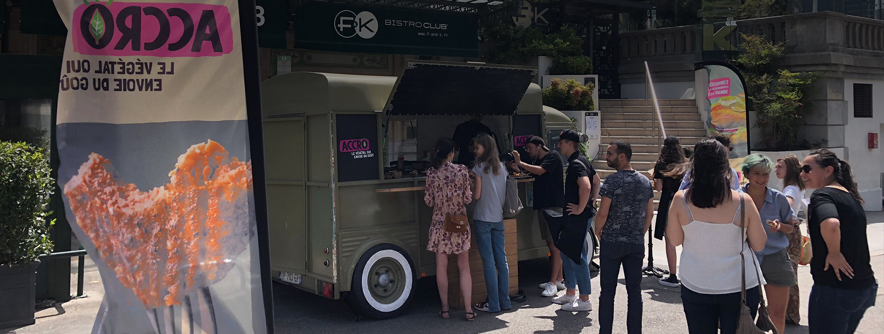 operation culinaire avec un Food Truck - Keemia Lyon agence marketing local en région Rhône Alpes