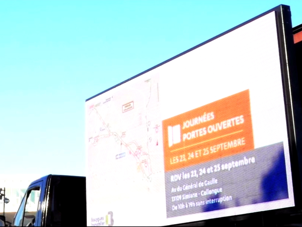 Bouygues Immo - affichage mobile - Keemia agence marketing local Marseille