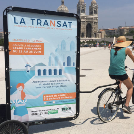 Pitch Promotion - Affichage mobile street marketing - Keemia agence marketing local Marseille