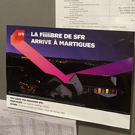 Distribution Dépôt et Street Marketing pour SFR avec Keemia Marseille agence locale de référence en région PACA