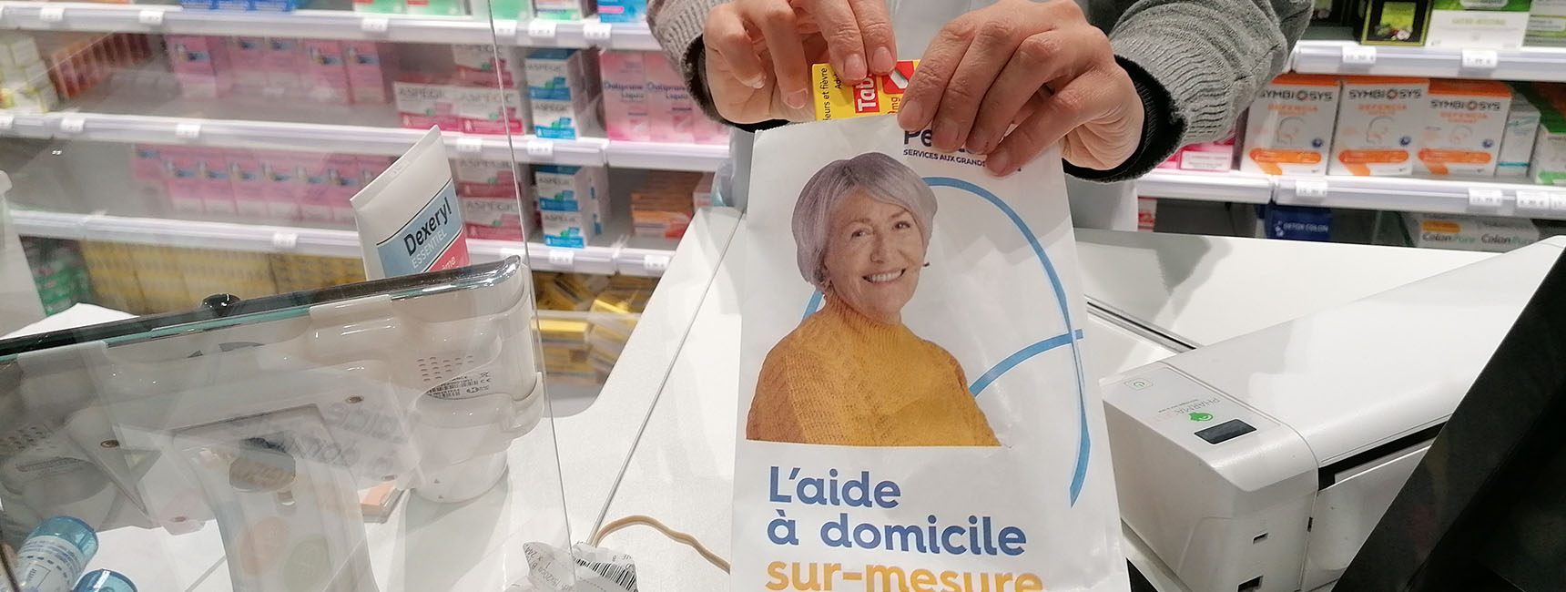 Sacs à pharmacie pour l'agence petits fils avec Kemia Marseille agence de marketing locale de référence en région PACA