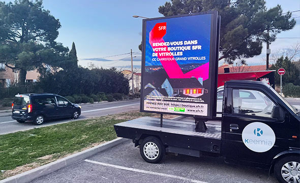 SFR Affi'led lancement fibre - Keemia Marseille agence Marketing en région PACA