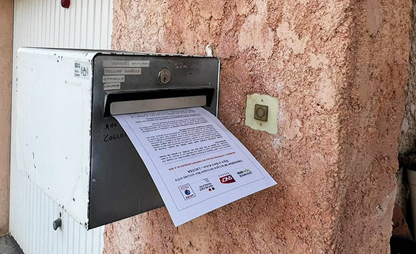 Dépôt de flyers en boîtes aux lettres pour SNCF - Keemia Marseille Agence de Marketing Locale en Région PACA