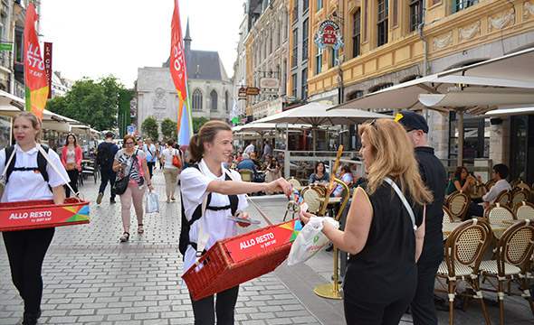 Allo Resto StreetMarketing Keemia Nantes Agence marketing local en region Atlantique