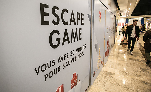 Centre Commerciale Beaulieu - Animation escape game - Keemia Nantes Agence marketing local en région Atlantique