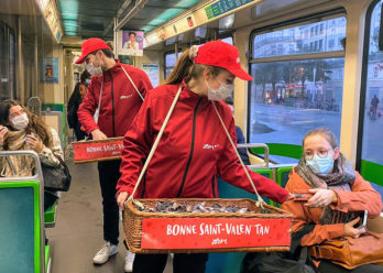 Opération de distribution pour le réseau de transport TAN avec Keemia Nantes agence de marketing locale en région Altantique