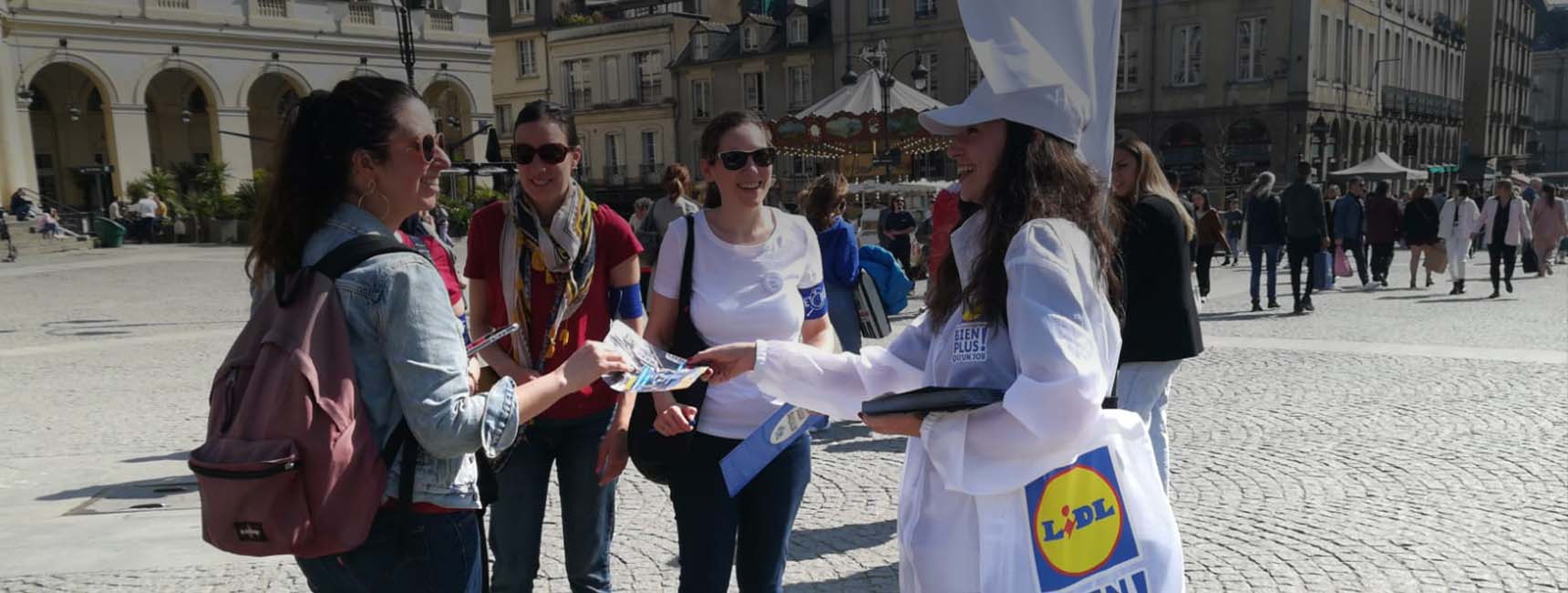 Promotion des offre d'emploi Lidl - keemia Nantes- Agence de marketing locale en région Atlantique