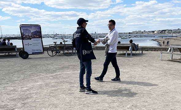 Bike'Com pour Edouard Denis - Keemia Nantes agence marketing locale en région Atlantique