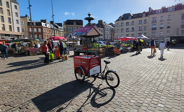 Heurus Triporteur digital - Keemia Nantes agence marketing locale en région Atlantique