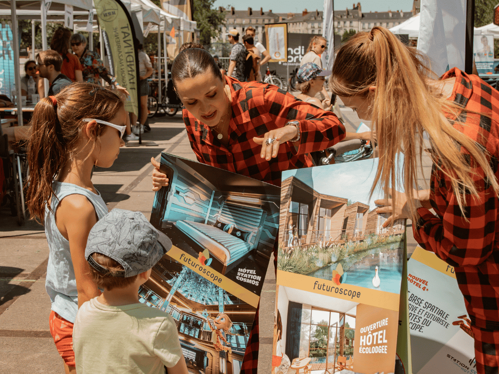 Street marketing futuroscope keemia - 1 Animation street marketing Keemia pour le lancement d'Aquascope