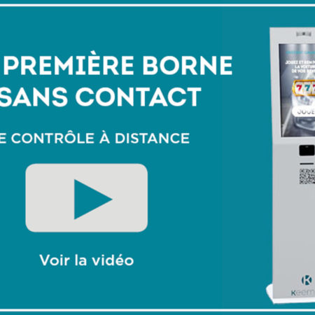 Keemia Digital Borne sans contact - innovation, animation point de vente