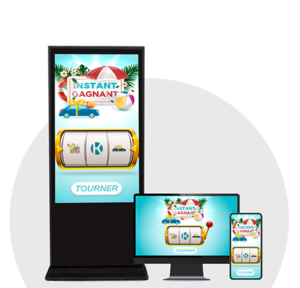 Bornes jeux - Digital Keemia Nice Agence marketing local en région Côte d'Azur