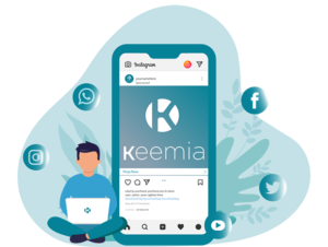 Le social media - Keemia Nice Agence marketing local en région Côte d'Azur