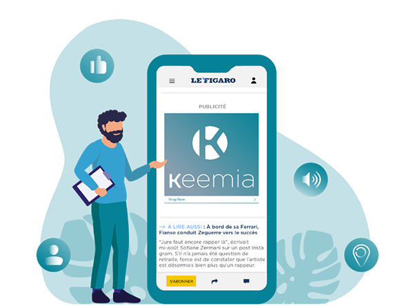 Nos solutions digital media - Keemia Nice Agence marketing local en région Côte d'Azur