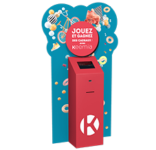Borne PLV 13 - Digital Keemia Nice Agence marketing local en région Côte d'Azur